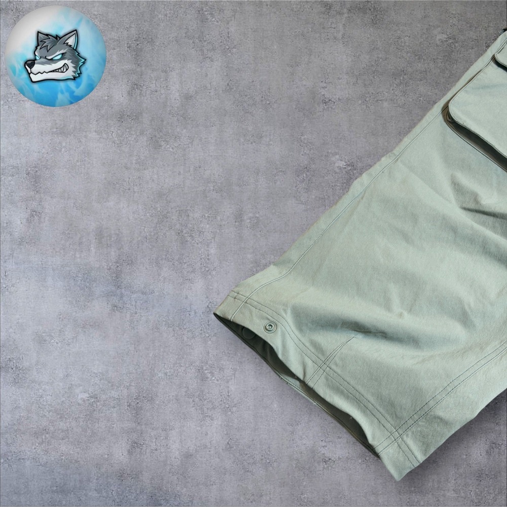 Nike ACG Womens Smith Summit Zip Off Convertible Pants Light Green HV6391-364 L - Picture 6 of 7